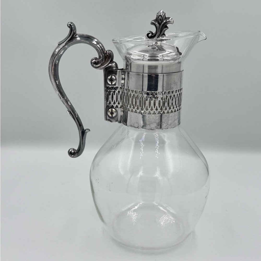FB Rogers Pewterlite Coffee Carafe Pot Vintage Circa 1970s